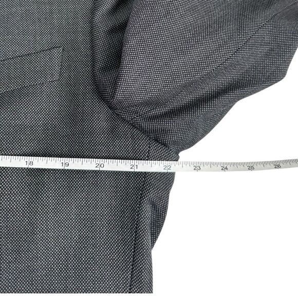 Brooks Brothers Gray Explorer Fitzgerald Fit Wool Sport Coat Blazer Men Size 44R - Picture 8 of 10